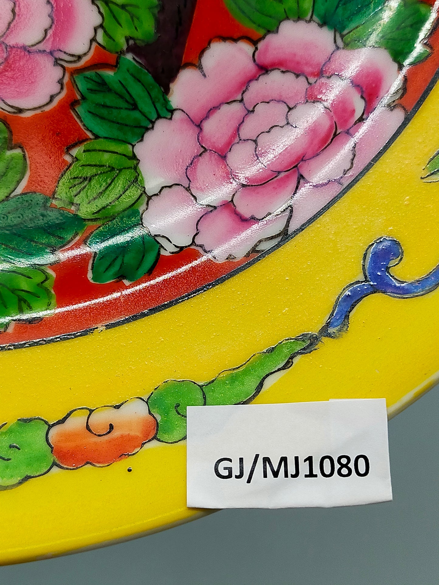 Prachtvoller Seiei Porzellan Teller Japanische Kunst mit Vögeln