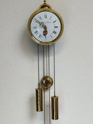 Klassische La Rose de Provence Wand Uhr Stilvolles Vintage-Design
