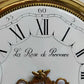 Klassische La Rose de Provence Wand Uhr Stilvolles Vintage-Design