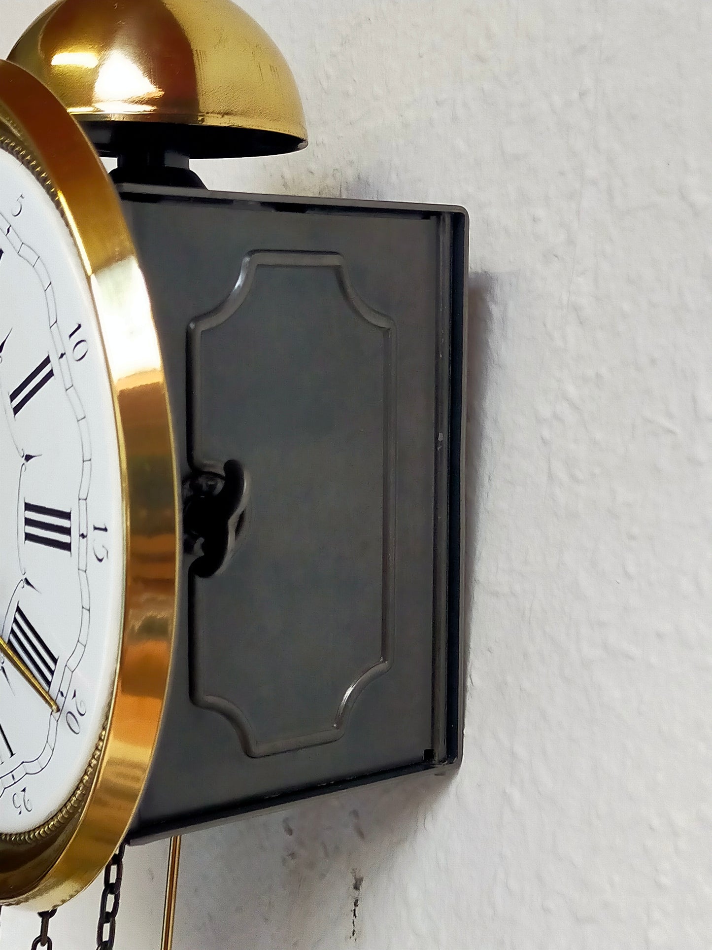 Klassische La Rose de Provence Wand Uhr Stilvolles Vintage-Design