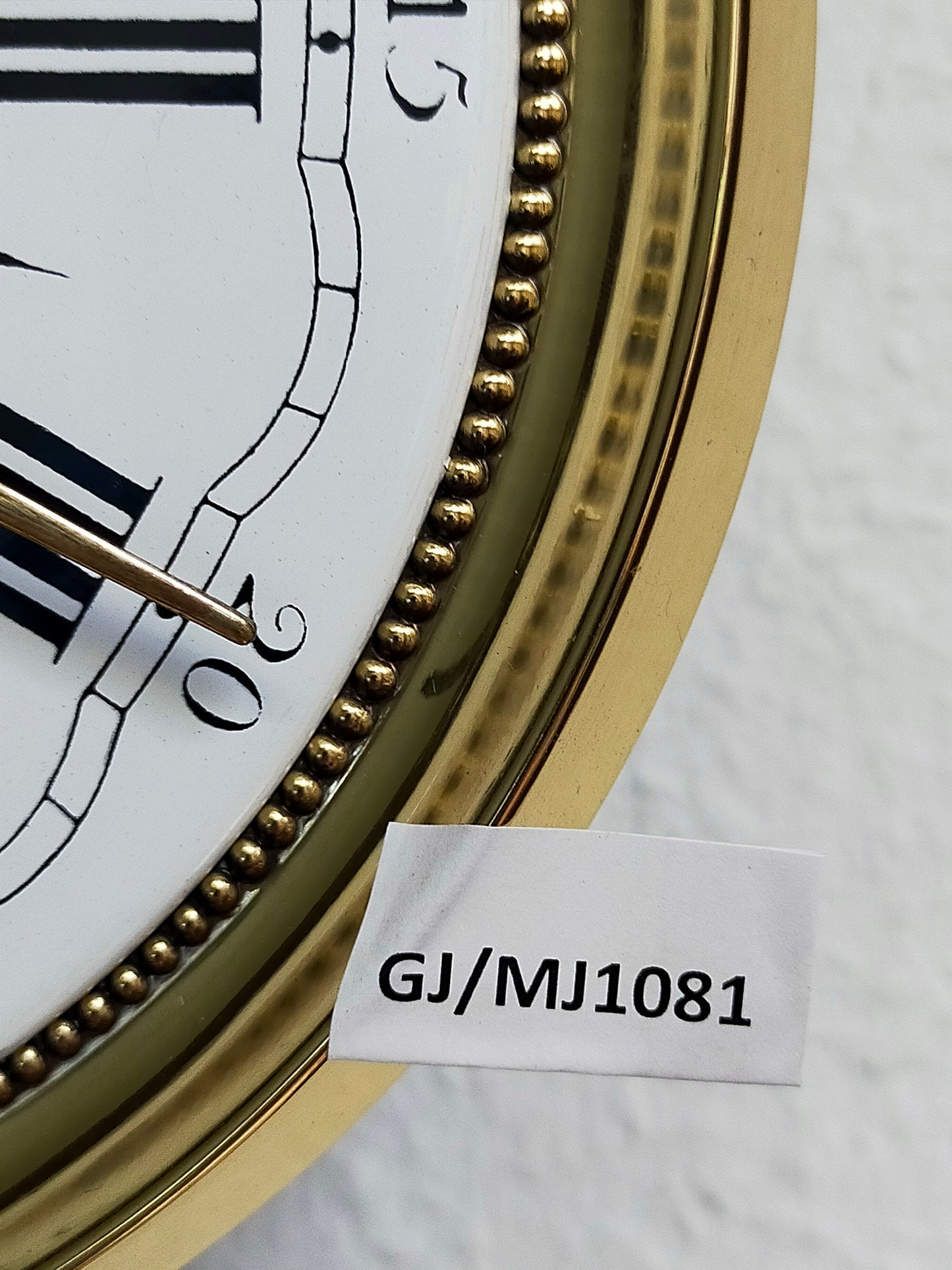 Klassische La Rose de Provence Wand Uhr Stilvolles Vintage-Design