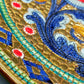 Deruta G.P. Gialletti Prunksteller Byzantinisches Mosaik Pfau