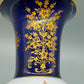 Edle Krautheim Selb Bavaria Vase  Prunkvase mit Golddekor und Kobaltblau