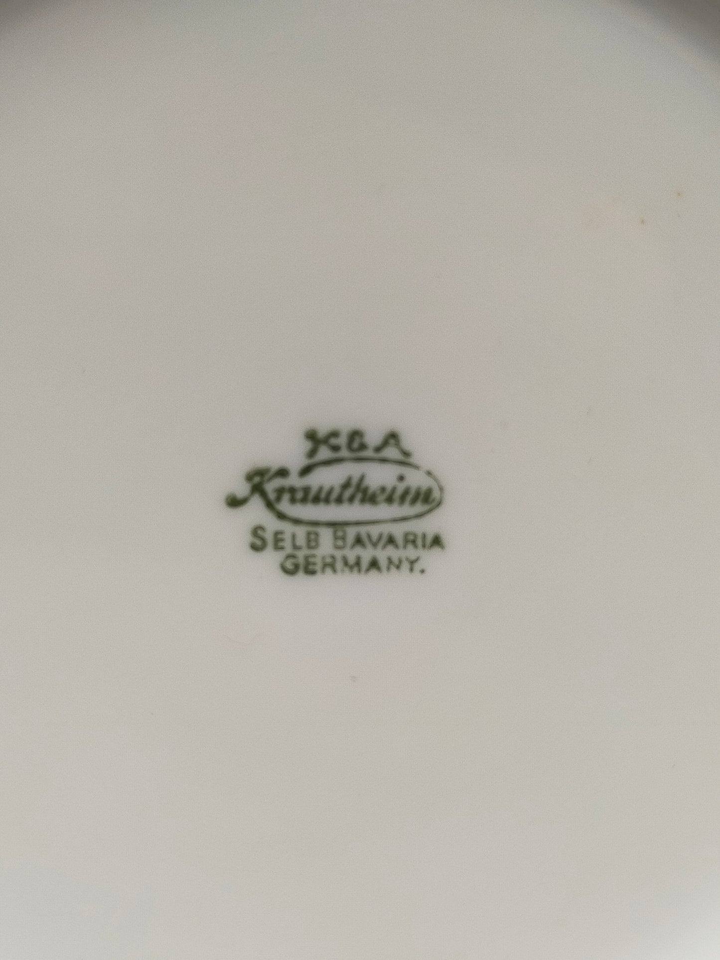 Edle Krautheim Selb Bavaria Vase  Prunkvase mit Golddekor und Kobaltblau