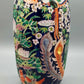 Chinesische Famille Rose Vase Große Prunkvase mit Vogelmotiven