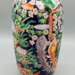 Chinesische Famille Rose Vase Große Prunkvase mit Vogelmotiven