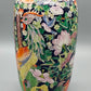 Chinesische Famille Rose Vase Große Prunkvase mit Vogelmotiven