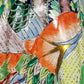 Chinesische Famille Rose Vase Große Prunkvase mit Vogelmotiven