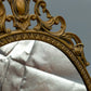 Eleganter Vintage Wandspiegel im Barock Stil Ovaler Prunkspiegel