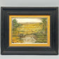 J. Gimeno Guerri Ölgemälde Idyllische Flusslandschaft mit Enten