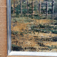 J. Gimeno Guerri Ölgemälde Idyllische Flusslandschaft mit Enten