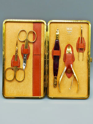 Exklusives MCM Maniküre Set Vintage Luxus Etui West Germany
