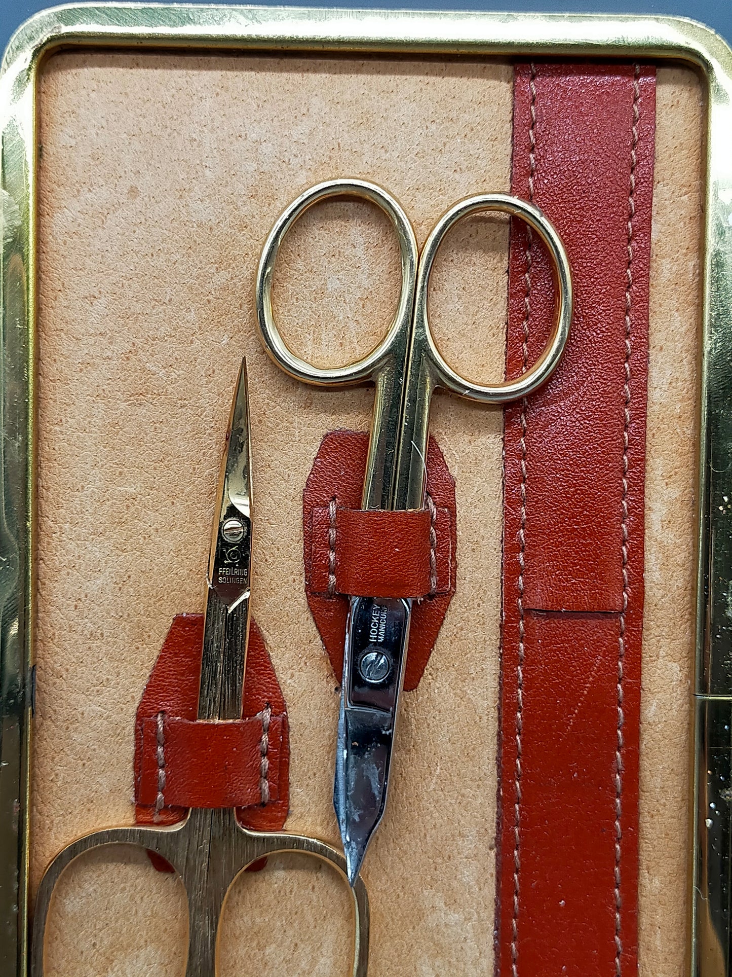 Exklusives MCM Maniküre Set Vintage Luxus Etui West Germany