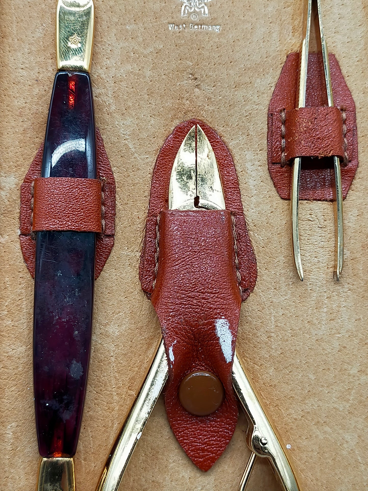 Exklusives MCM Maniküre Set Vintage Luxus Etui West Germany