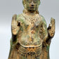 Antike Bronze Buddha Figur Stehender Buddha im Khmer-Stil