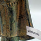 Antike Bronze Buddha Figur Stehender Buddha im Khmer-Stil