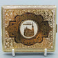 Elegantes Vintage Etui Wien Stephanskirche Edles Goldfarbenes Design