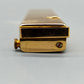 Exklusives Hadson Gas Feuerzeug Vintage Design Goldfarben