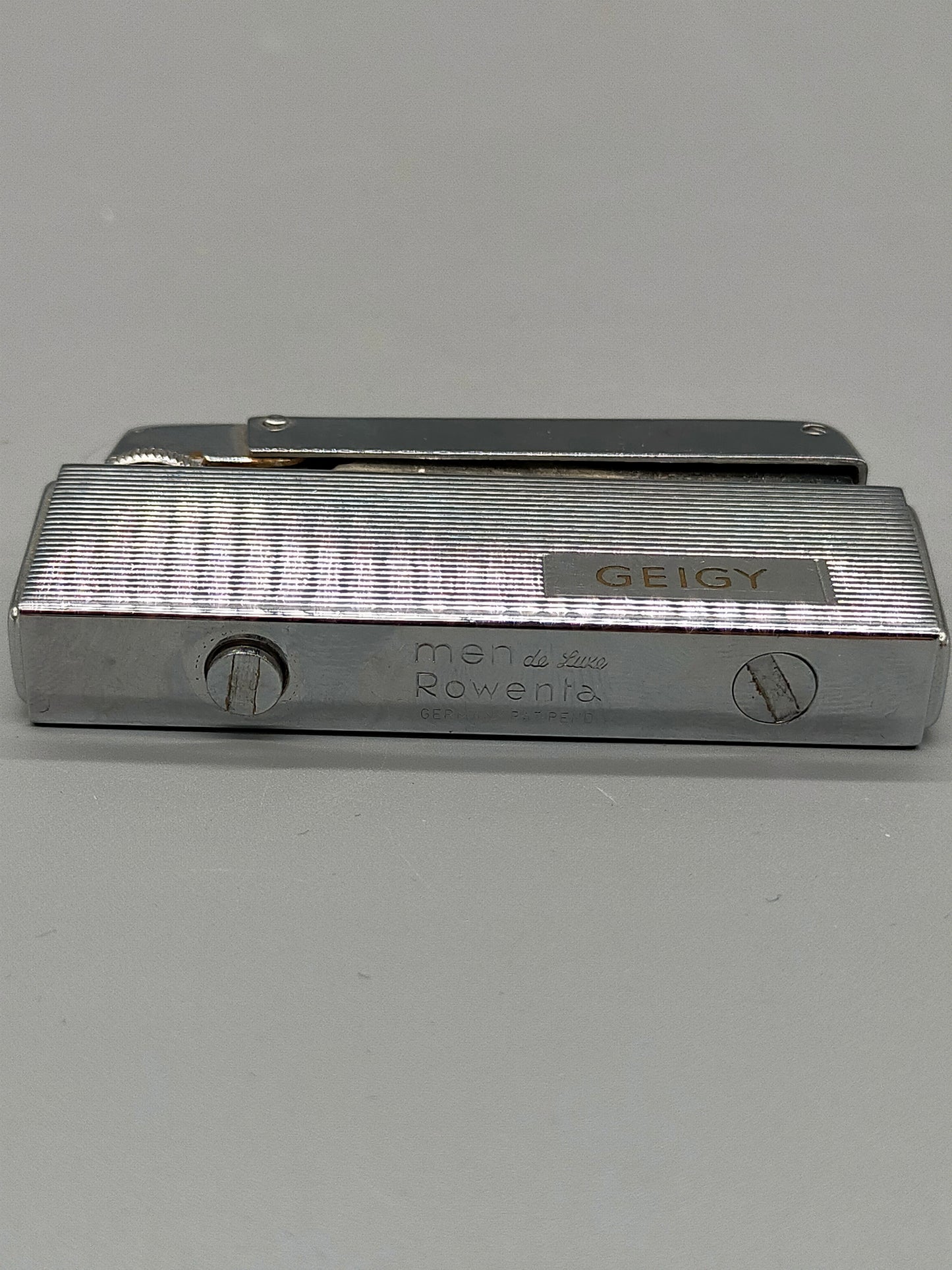Vintage Rowenta Men de Luxe Gas feuerzeug