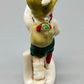 Vintage Porzellan Figur Wanderjunge mit Regenschirm Klassisches Design