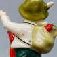 Vintage Porzellan Figur Wanderjunge mit Regenschirm Klassisches Design