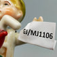 Vintage Porzellan Figur Wanderjunge mit Regenschirm Klassisches Design