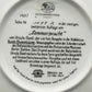 Hutschenreuther Porzellan Sammelteller – Sommerpracht von Ursula Band