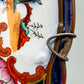 Antiker  Wallerfangen Wandteller – Imari Stil Chinoiserie