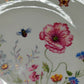 Bavaria Porzellan Teller mit Blumen Dekor und Goldrand – Vintage