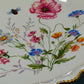 Bavaria Porzellan Teller mit Blumen Dekor und Goldrand – Vintage