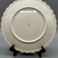 Bavaria Porzellan Teller mit Blumen Dekor und Goldrand – Vintage