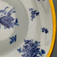 PMR Bavaria Jaeger & Co Servierteller Blauer Rosendekor & Goldrand