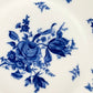 PMR Bavaria Jaeger & Co Servierteller Blauer Rosendekor & Goldrand