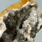 Faszinierende Druse mit funkelnden Kristallen  Natürliches Mineral