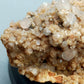 Faszinierende Mineralienstufe mit Bergkristall Sulfidmineralen