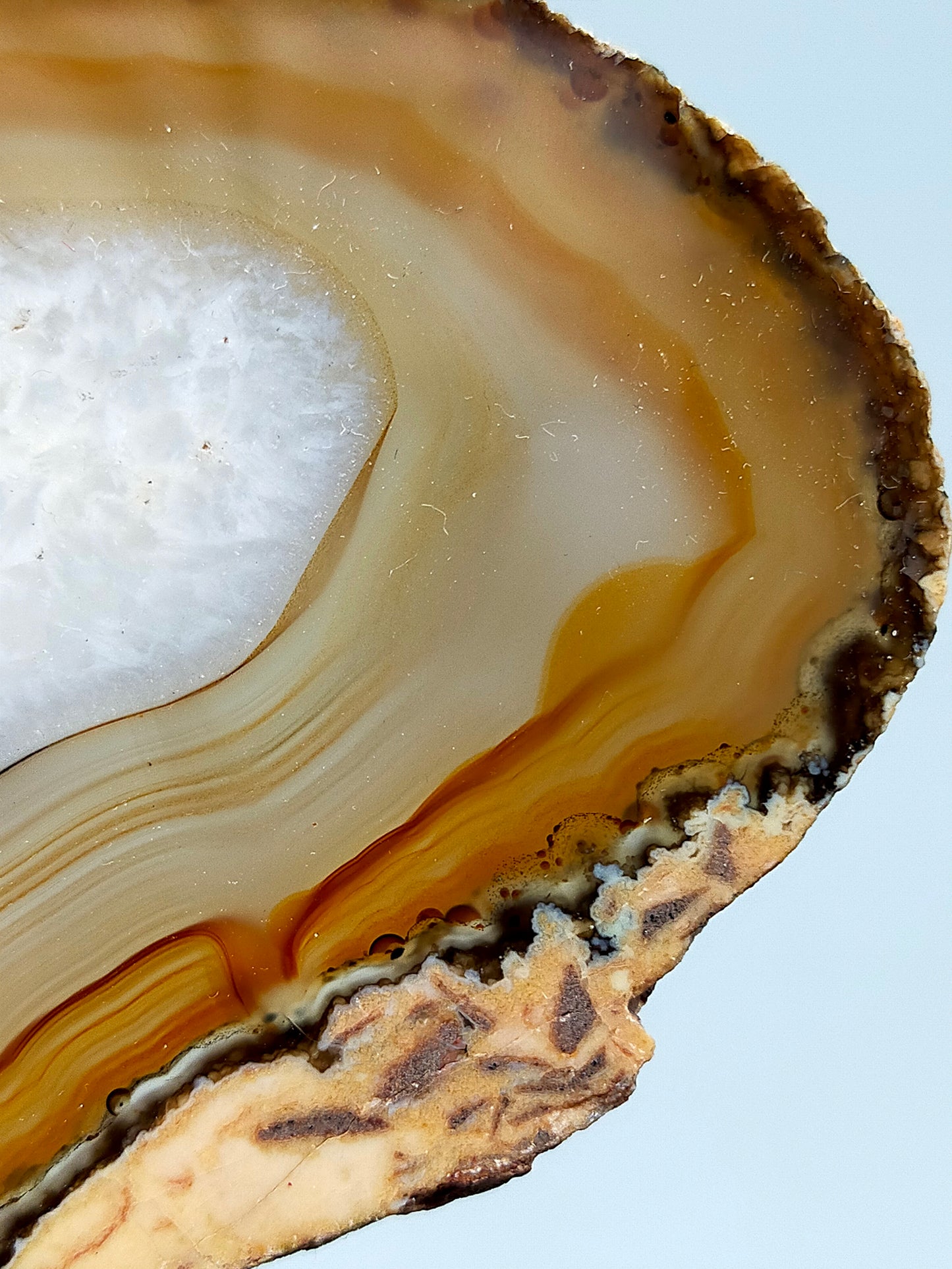 Natur Achatscheiben Set – Wunderschöne Maserung & Warme Farben