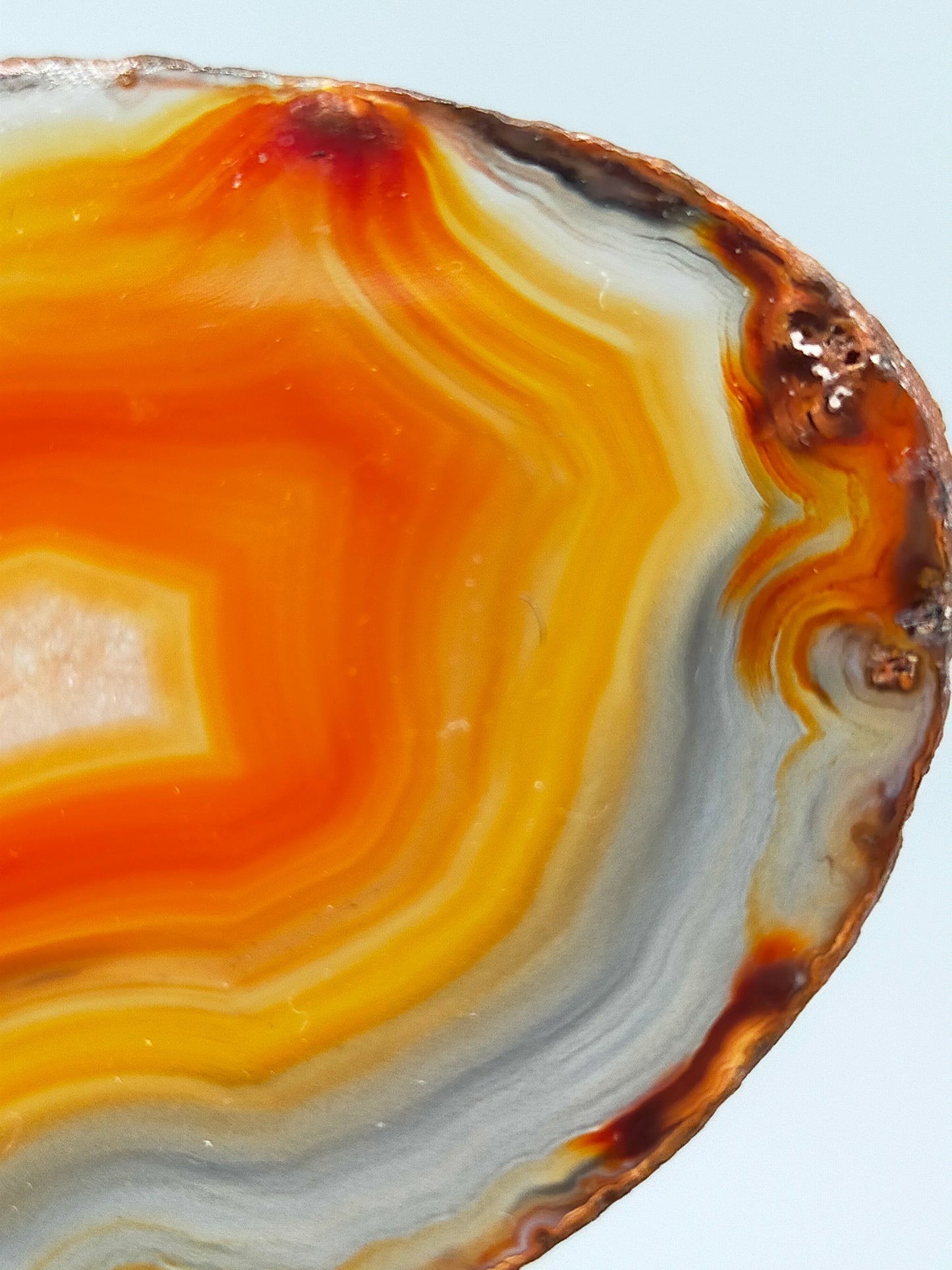 Natur Achatscheiben Set – Wunderschöne Maserung & Warme Farben