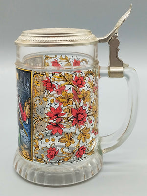 BMF West Germany Glas Krug Der Kaufmann