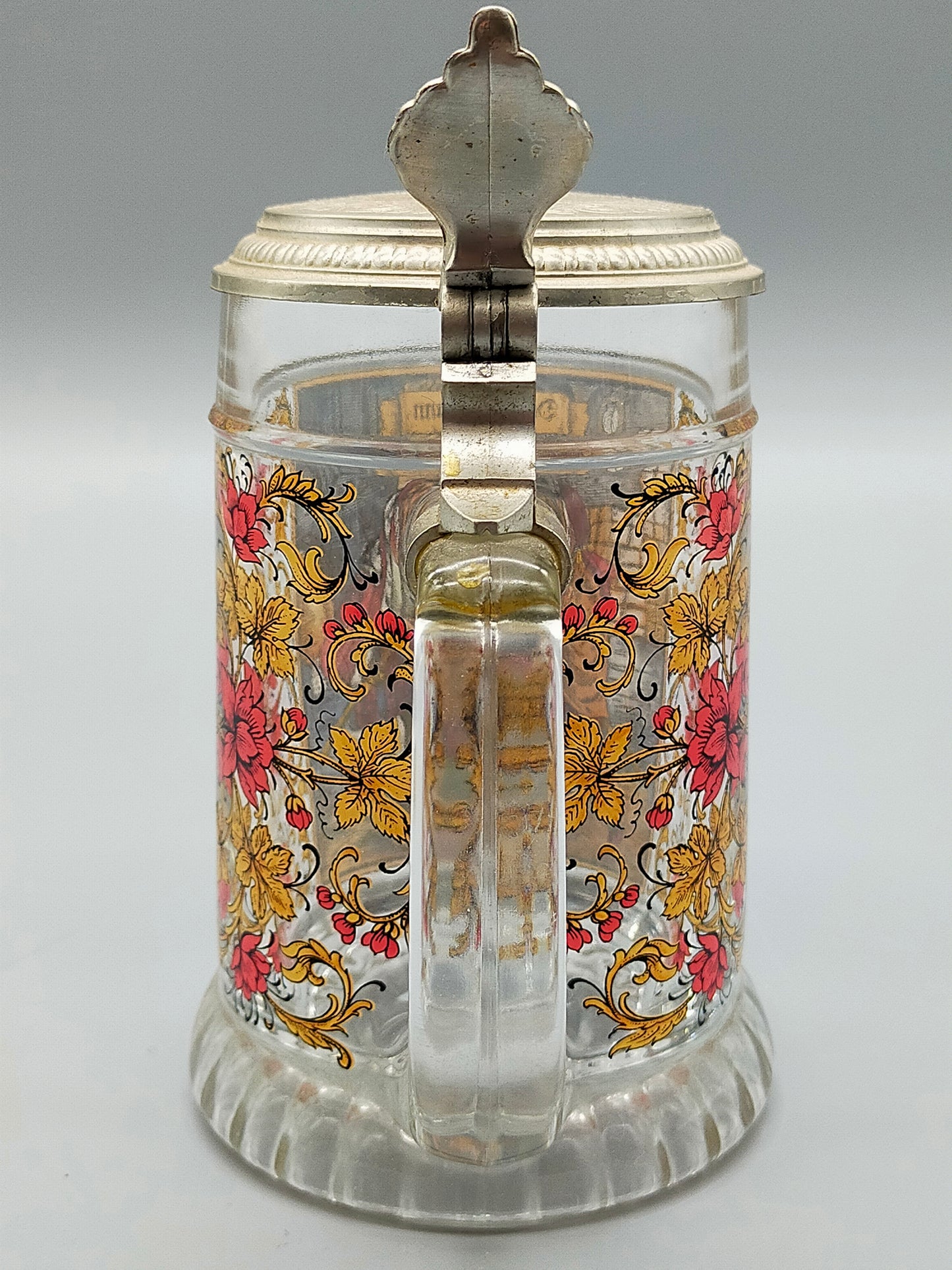 BMF West Germany Glas Krug Der Kaufmann