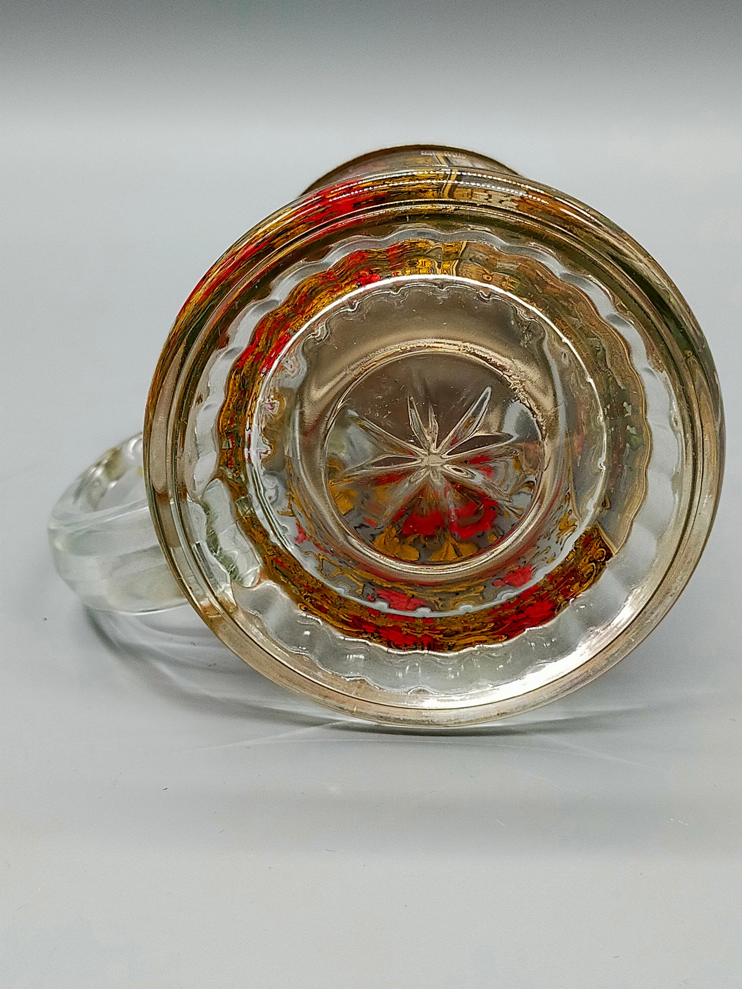 BMF West Germany Glas Krug Der Kaufmann
