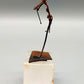 Moderne Skulptur Drahtfigur Dynamischer Läufer