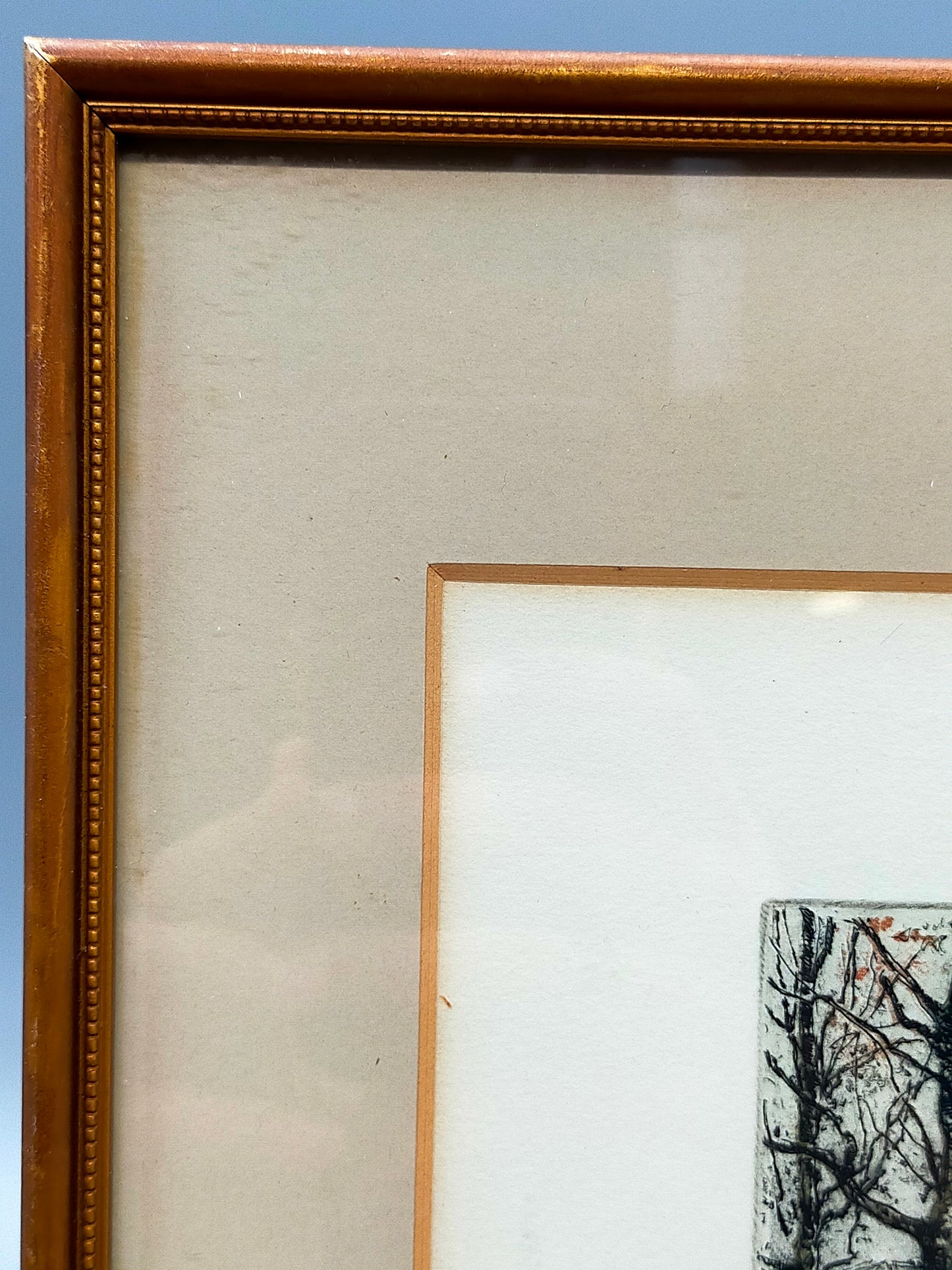 Robert Kasimir Wiener Staatsoper mit Blumenmarkt Radierung