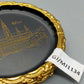 Wien Souvenir Teller Set Goldene Stadtmotive auf Schwarz