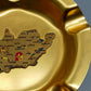 Vintage SIGG Schweiz Aschenbecher mit Relief-Landkarte