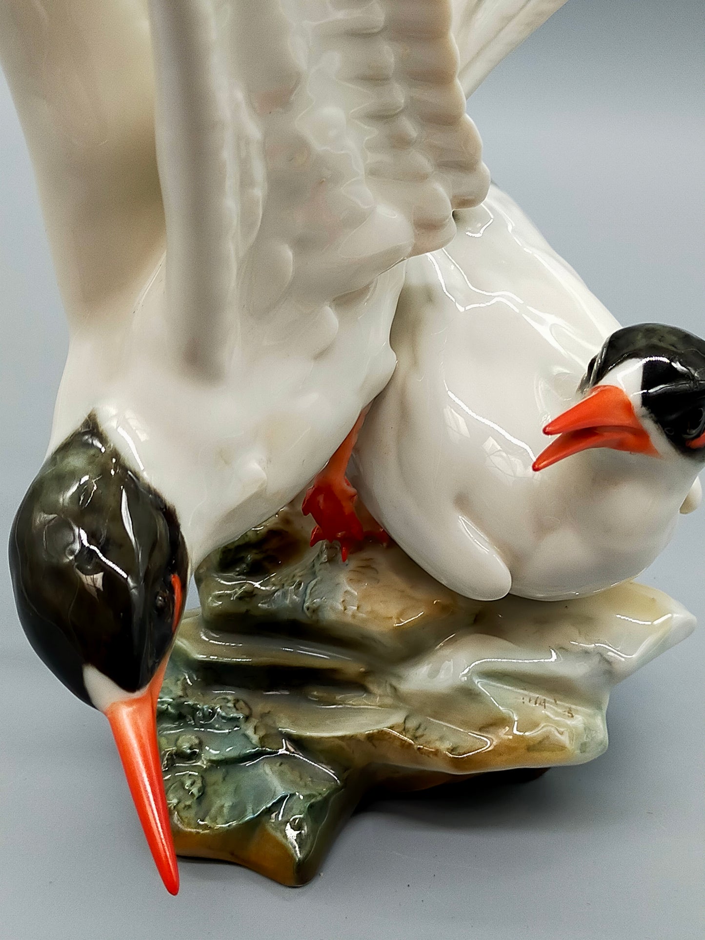 Hutschenreuther Seeschwalben Paar – Granget Porzellan Figur