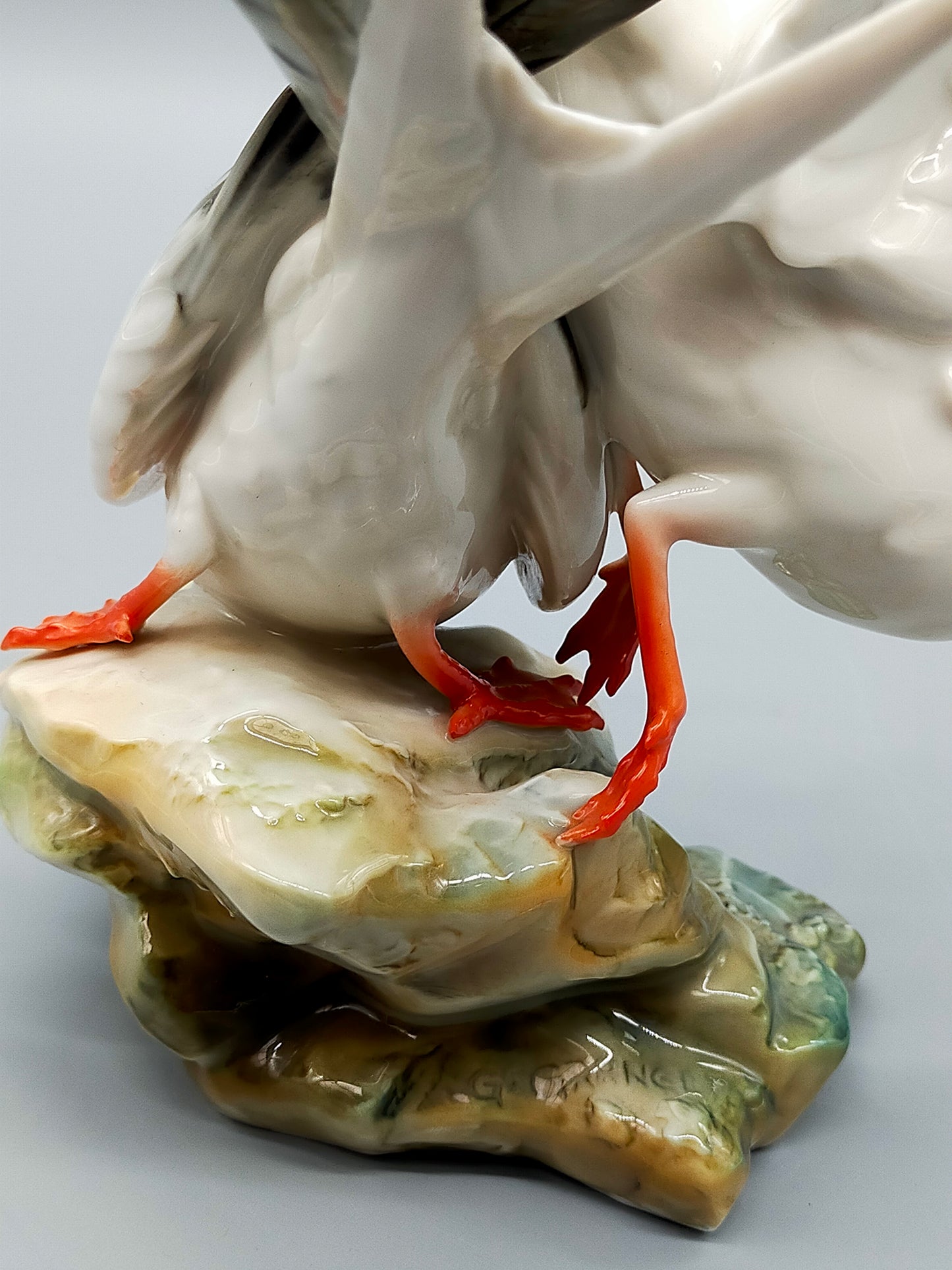 Hutschenreuther Seeschwalben Paar – Granget Porzellan Figur