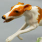 Kaiser Porzellan Figur Windhunde Laufende Hunde von G. Bochmann