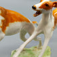 Kaiser Porzellan Figur Windhunde Laufende Hunde von G. Bochmann