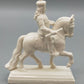 Nymphenburg Jan Wellem Reiterfigur Weißes Porzellan Kunstwerk