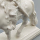 Nymphenburg Jan Wellem Reiterfigur Weißes Porzellan Kunstwerk